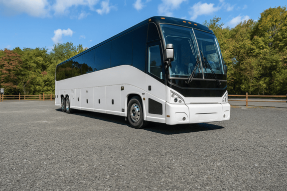 Bus Rental Company Colorado Springs 56 Passenger Charter Bus
