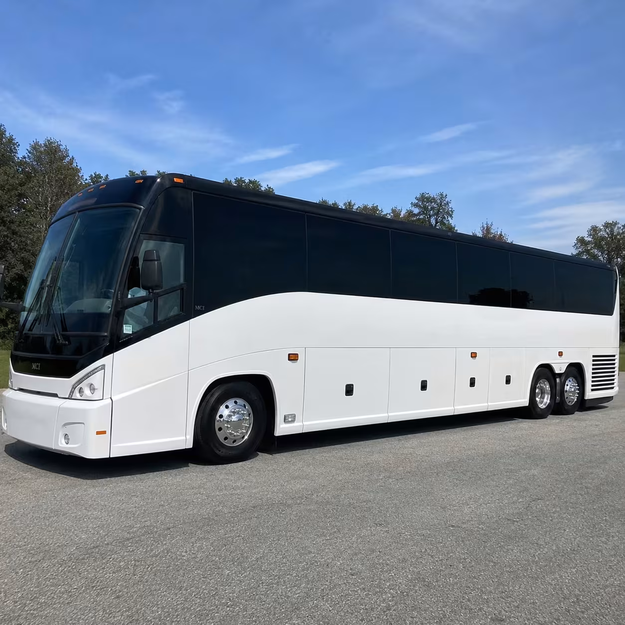 56 passenger charter bus