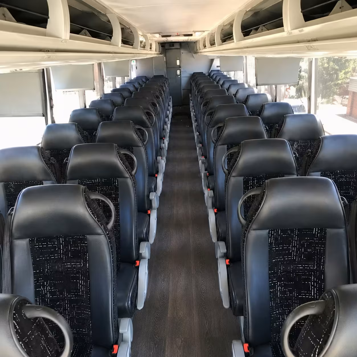 colorado springs charter bus interior