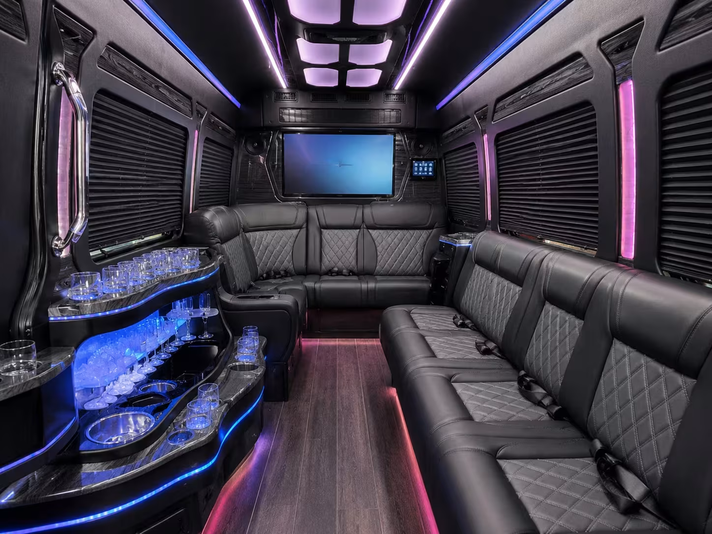 multi stop prom night shuttle buses in colorado springs